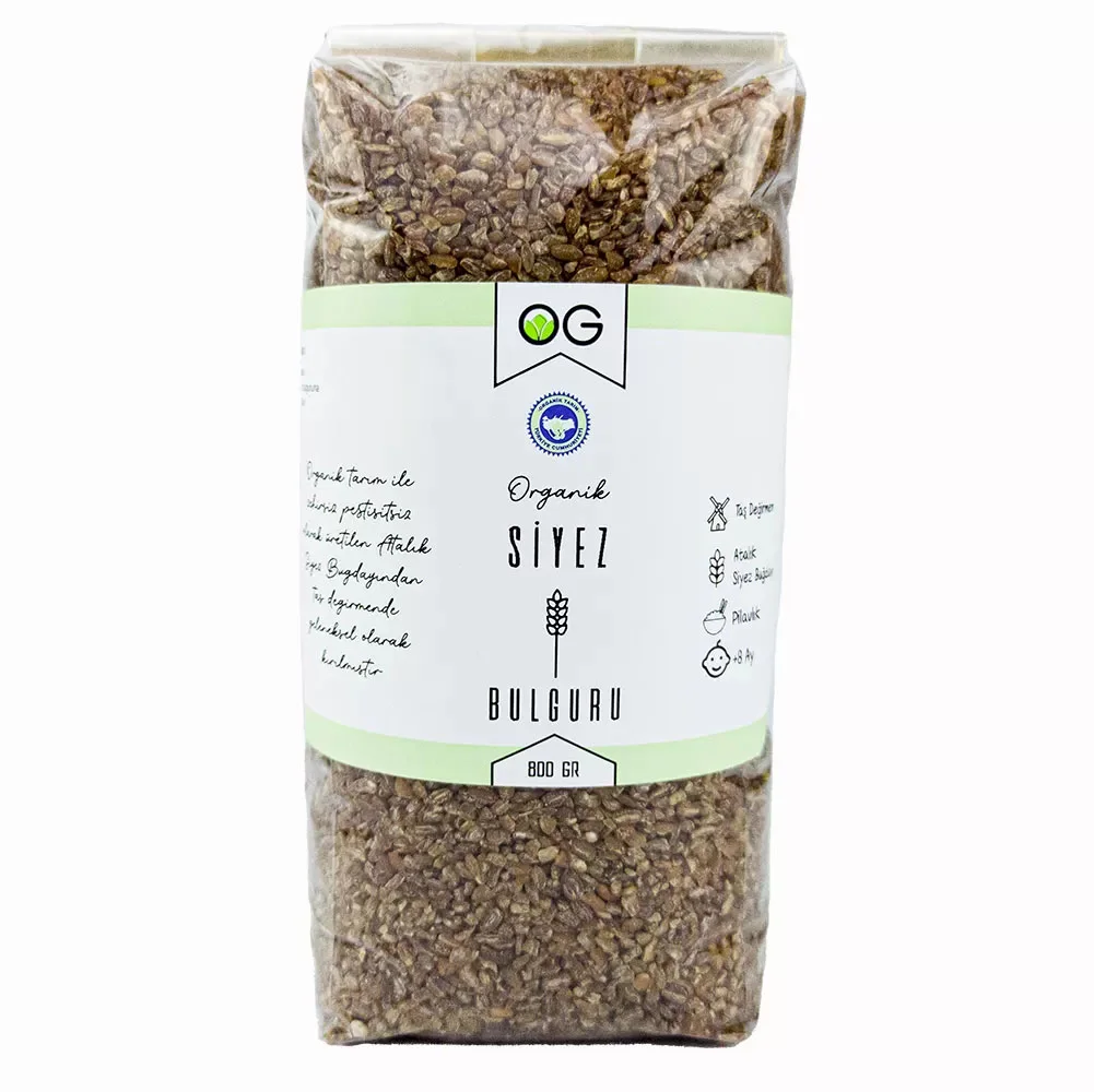 SİYEZ BULGURU ORGANİK 800 GR