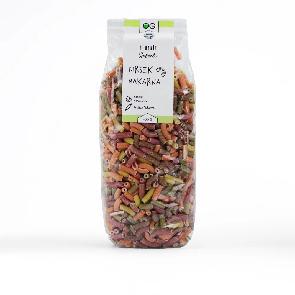 SEBZELİ DİRSEK MAKARNA 400 GR OG