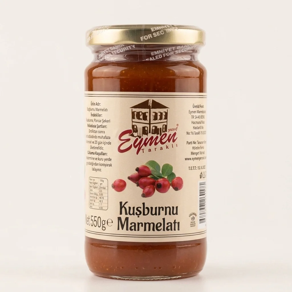 KUŞBURNU MARMELATI 550 GR