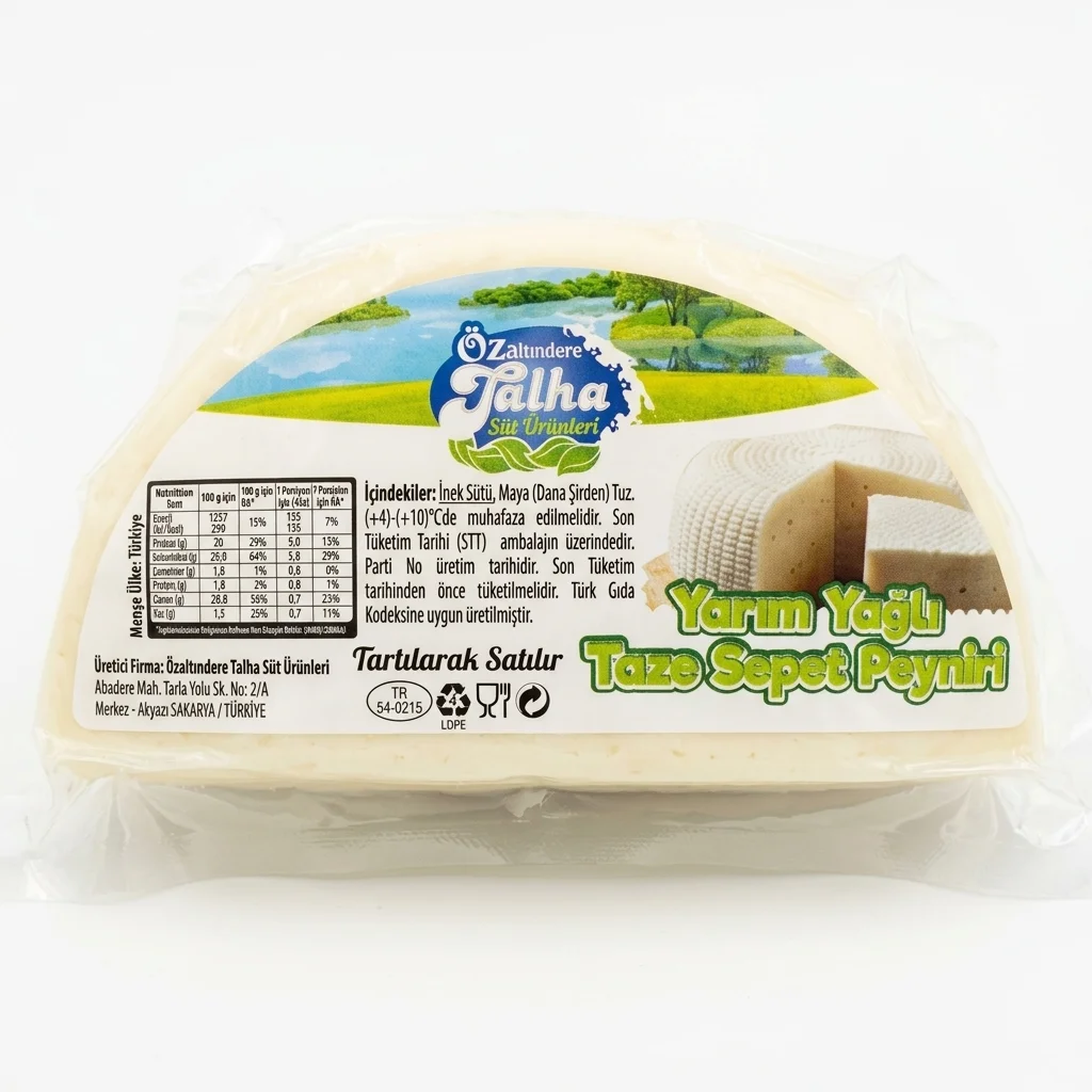 YARIM YAĞLI TAZE SEPET PEYNİRİ 1KG
